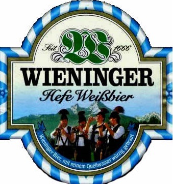 Пиво Privatbrauerei M.C. Wieninger - Weißbier Hell / Hefe Weizen. 